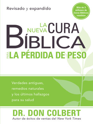 cover image of La nueva cura bíblica para la pérdida de peso